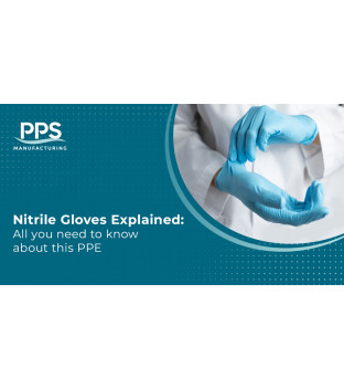 Nitrile Handschuhe- blau- puderfrei/ 100 Stück pro Box