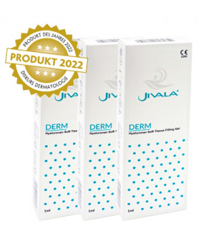 JIVALA DERM Hyaluronfiller 1ml - Promotion/ 3 Packungen